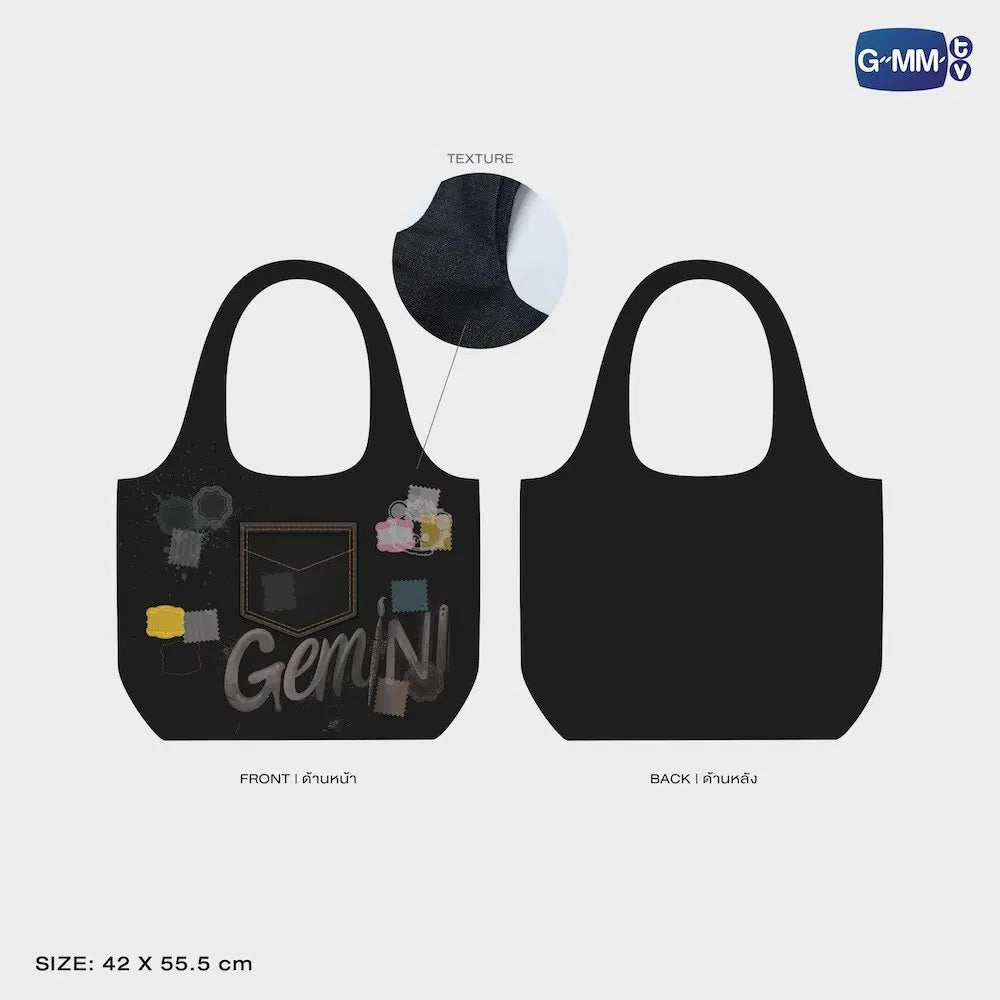 GEMINI ART-VENTURE TOTE BAG
