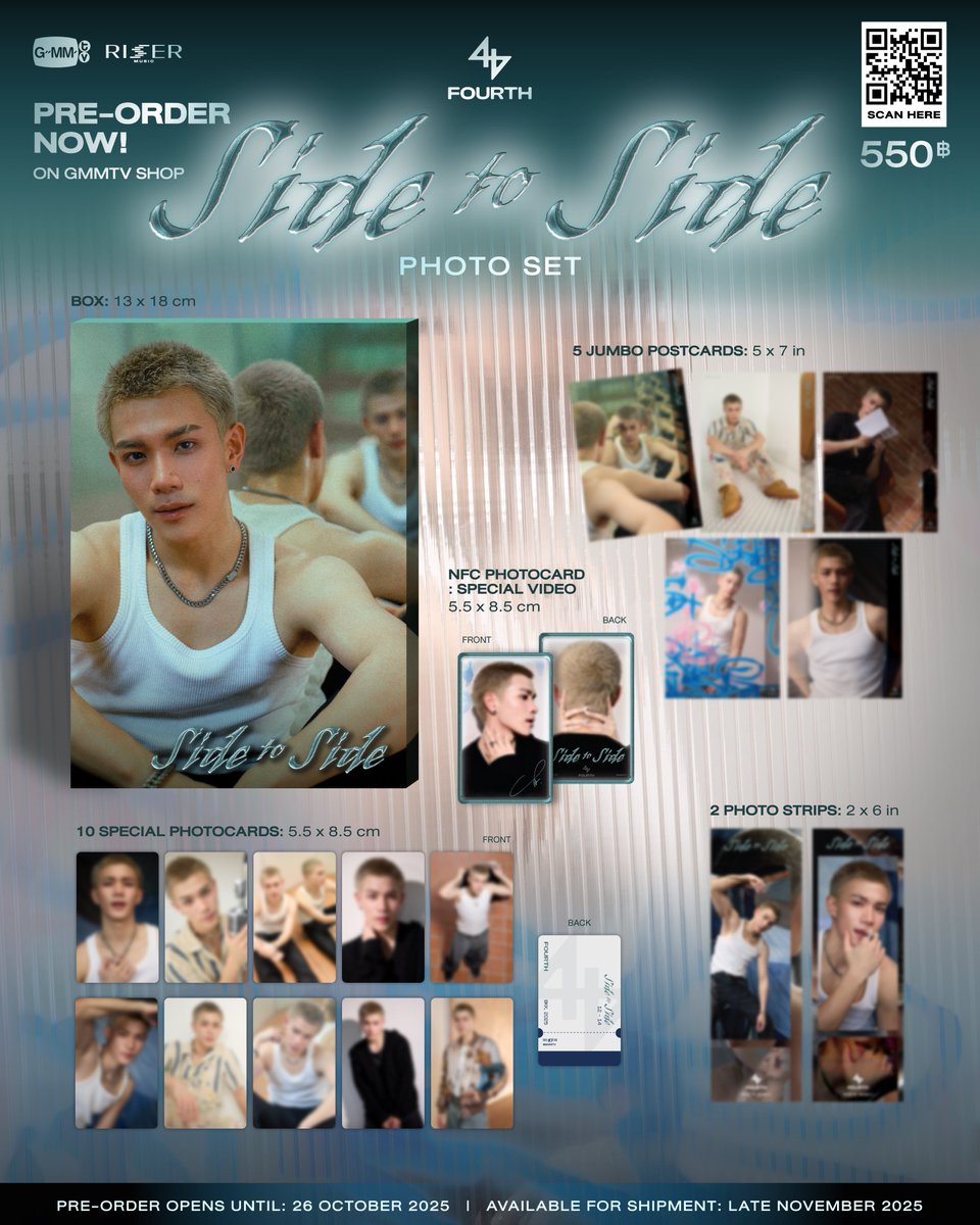 SIDE TO SIDE PHOTOSET |  FOURTH NATTAWAT