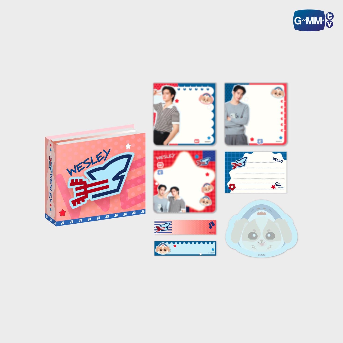 POPOS25-046 WESLEY NOTEPAD SET