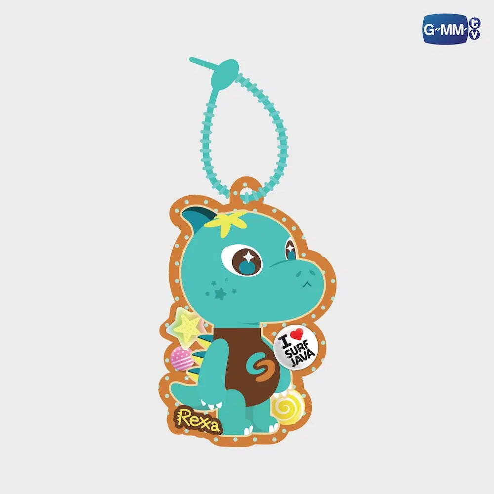 REXXA CHARACTER CARD HOLDER WITH PHOTOCARD