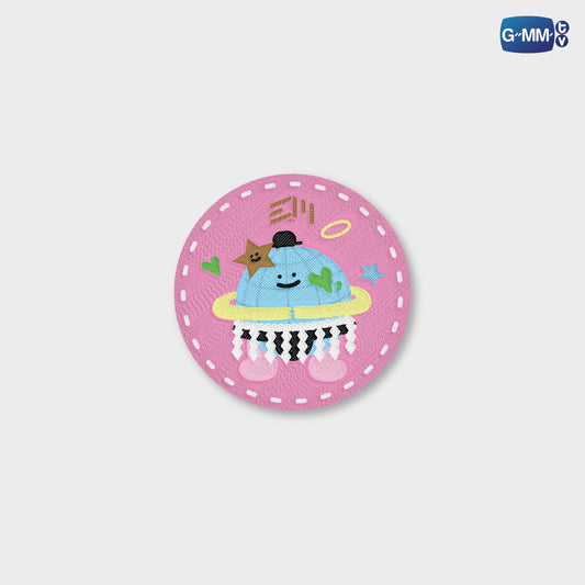 POPOS25-372 WOVEN PIN MR. SATURNWORLD