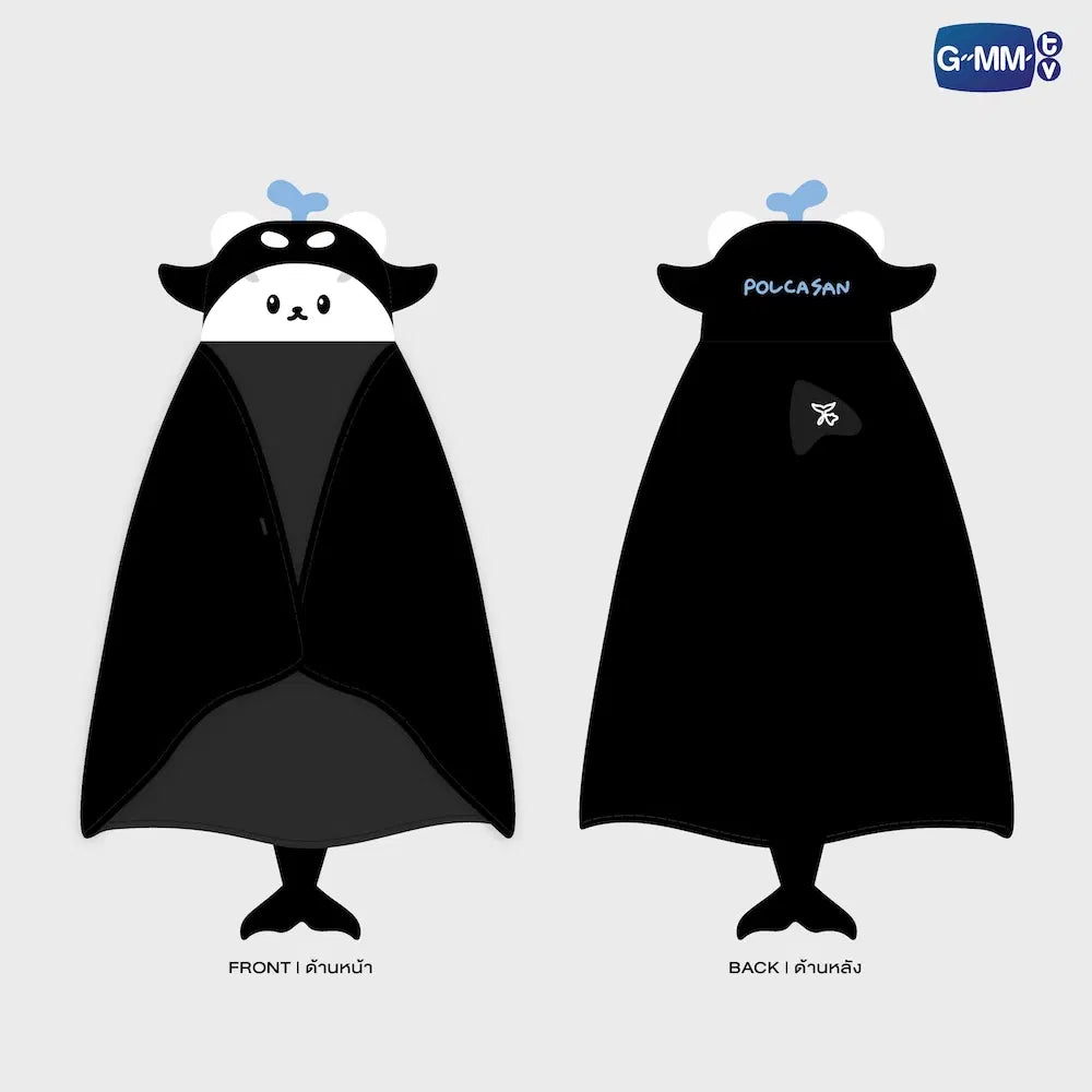 POLCASAN FANDOM CHARACTER HOODIE BLANKET