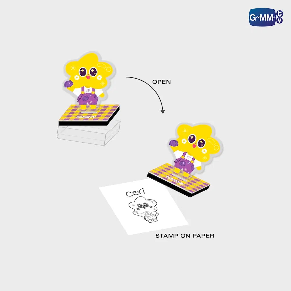 CERI GMMTV FANDOM CHARACTER SELF-INKING STAMP