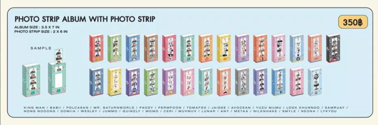 PHOTO STRIP ALBUM WITH PHOTO STRIP