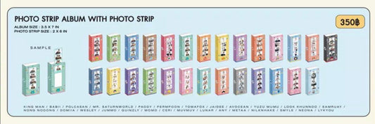 PHOTO STRIP ALBUM WITH PHOTO STRIP