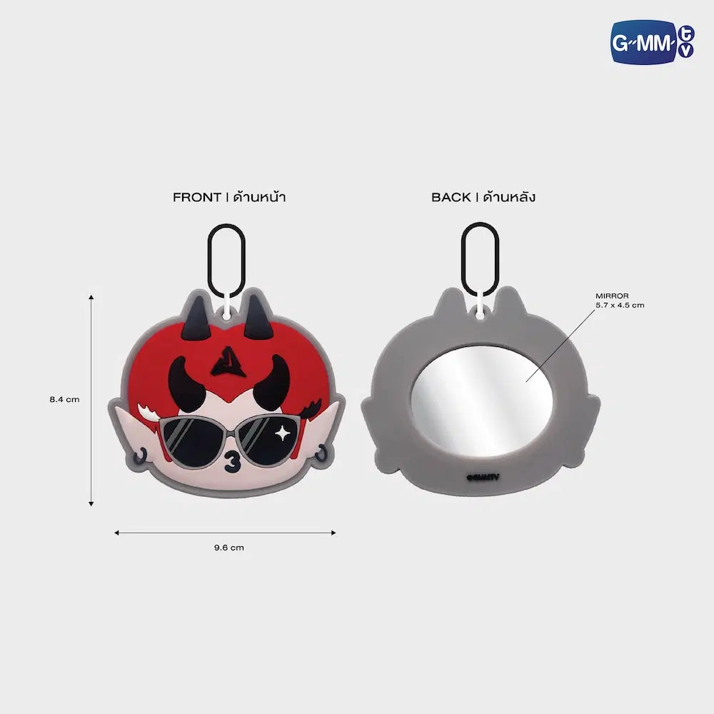 DOMIIA GMMTV FANDOM CHARACTER MIRROR KEYCHAIN