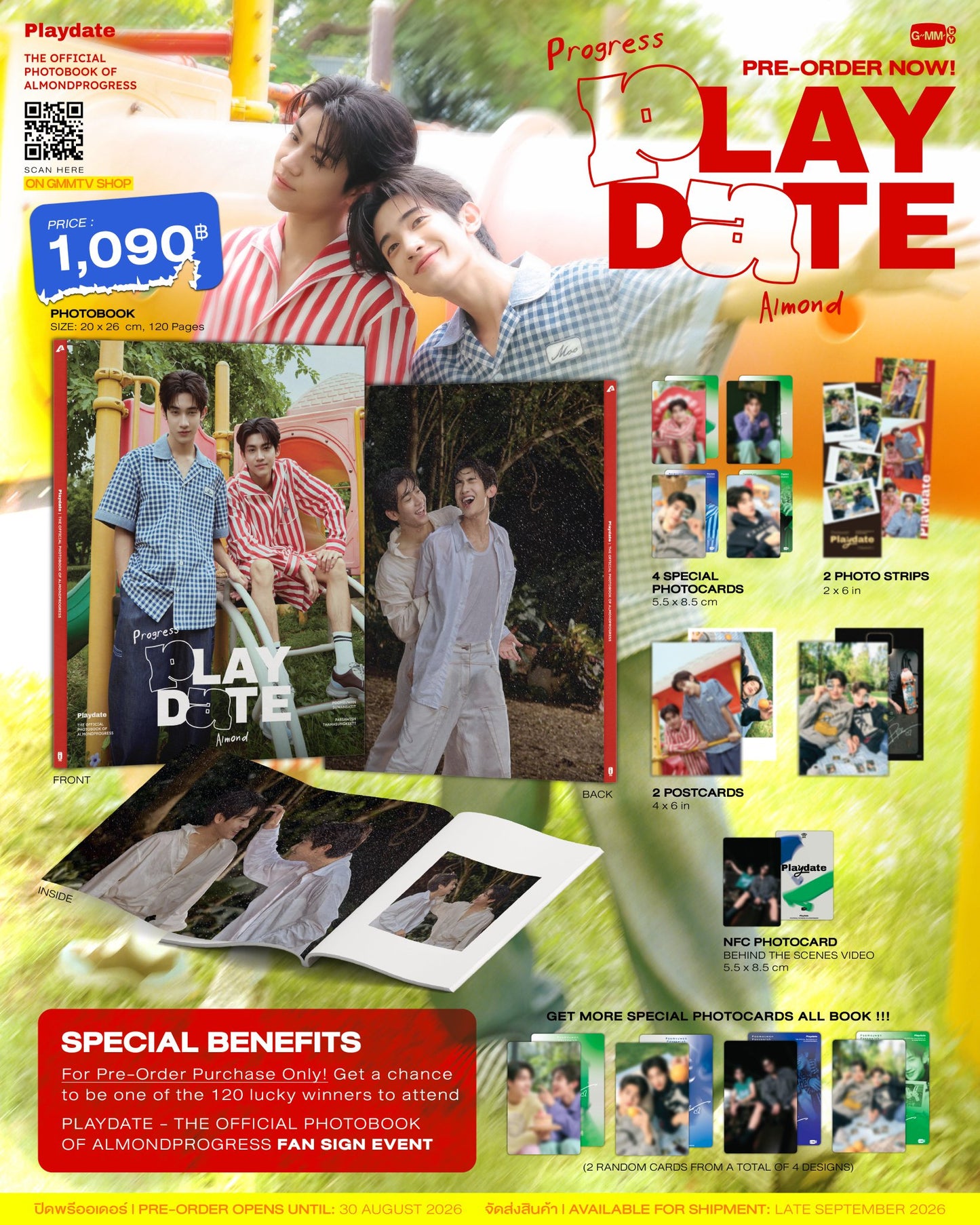 【PRE-ORDER】PLAYDATE | THE OFFICIAL PHOTOBOOK OF ALMONDPROGRESS
