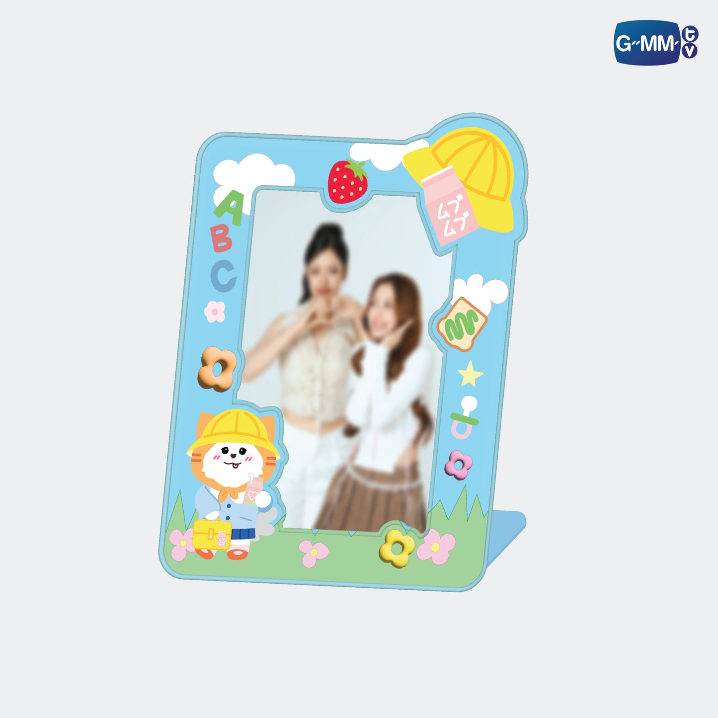 POPOS25-078 MUVMUV CARD HOLDER STAND WITH PHOTOCARD