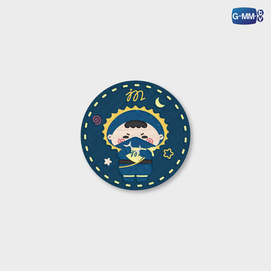 POPOS25-384 WOVEN PIN JUMMO