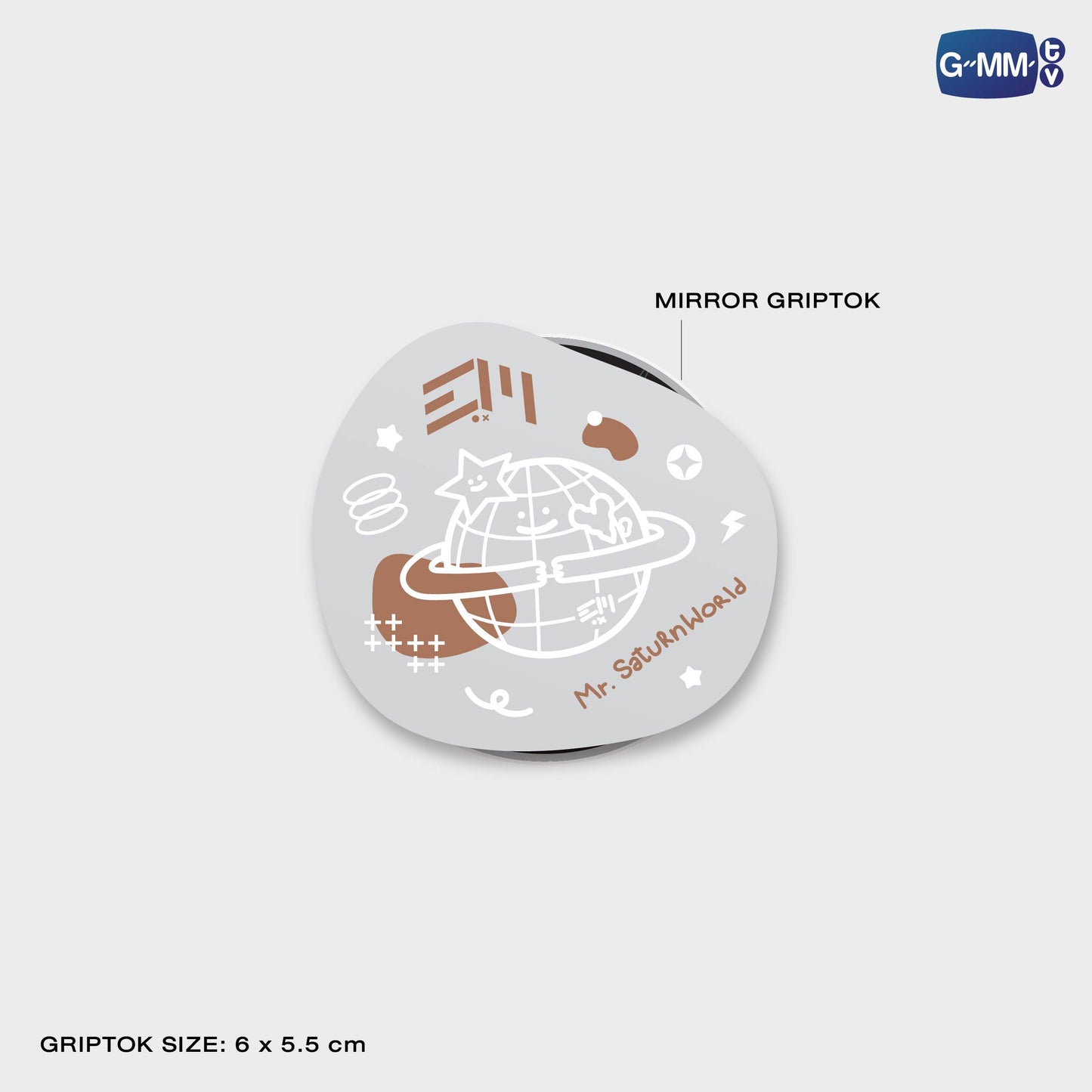POPOS25-089 MR. SATURNWORLD MIRROR GRIPTOK MAGSAFE
