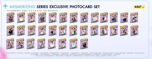 【GMMTV FANIVAL】MESMERIZING SERIES EXCLUSIVE PHOTOCARD SET