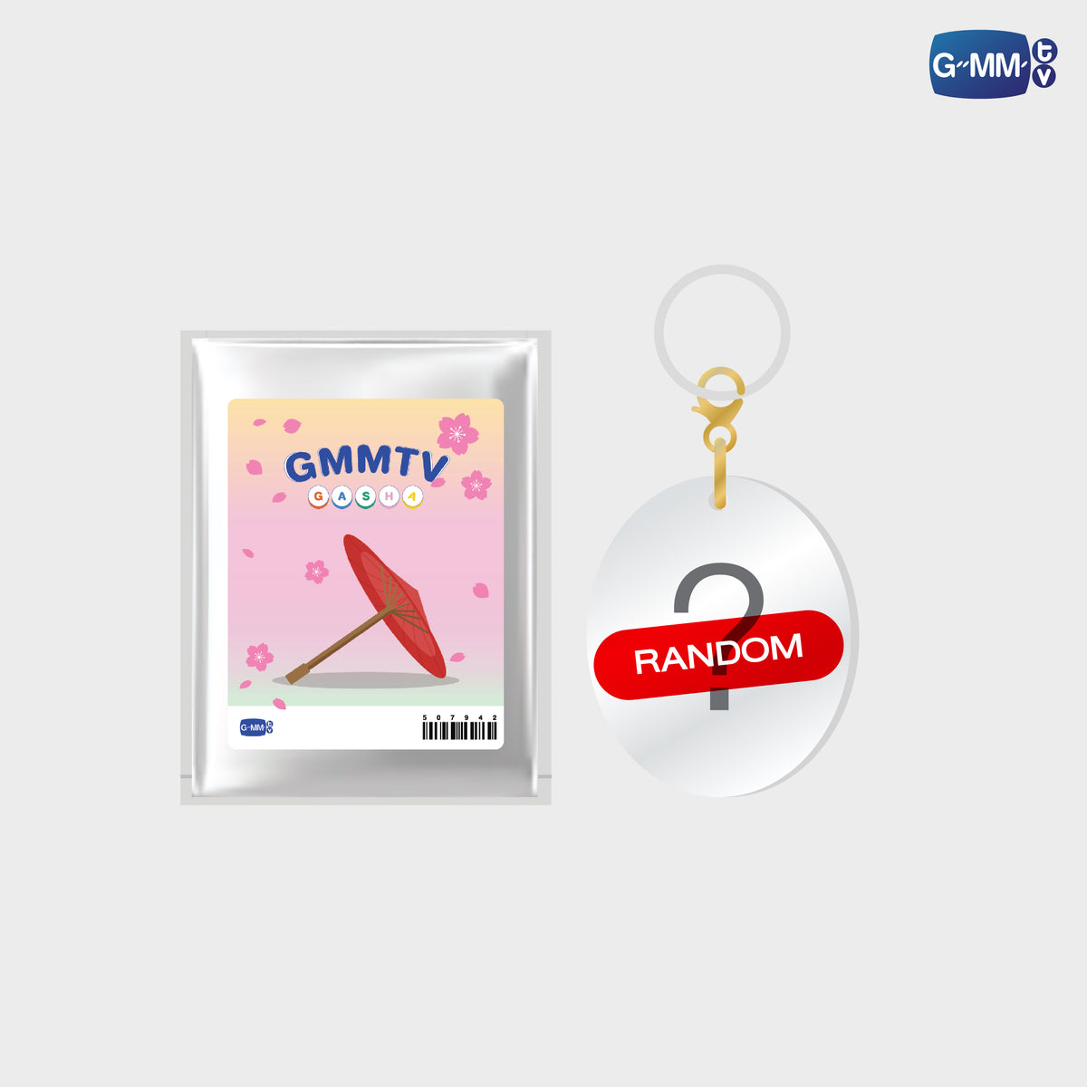 GUNMA26-020 GMMTV GASHA Acrylic Ring Charm | Local Character Carnival in Gunma 2026 