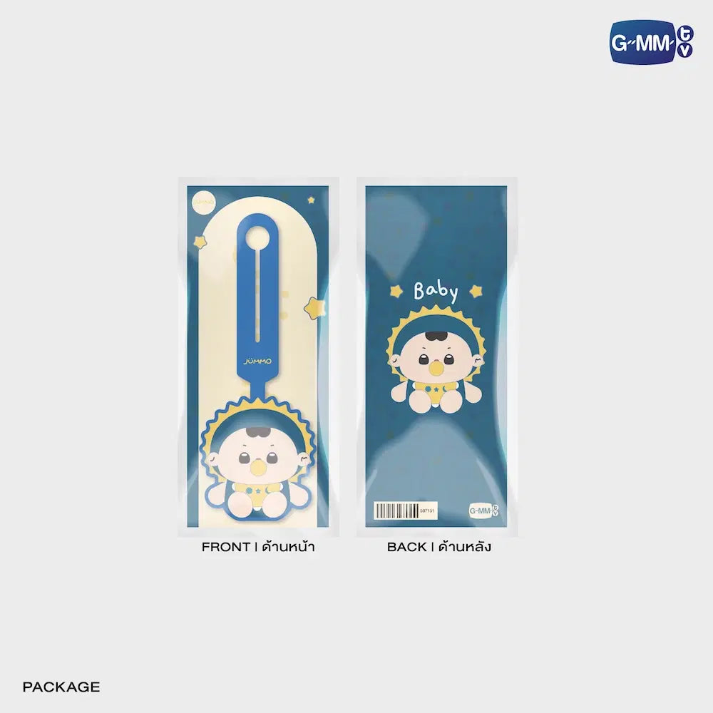 JUMMO GMMTV FANDOM CHARACTER RUBBER BAG TAG