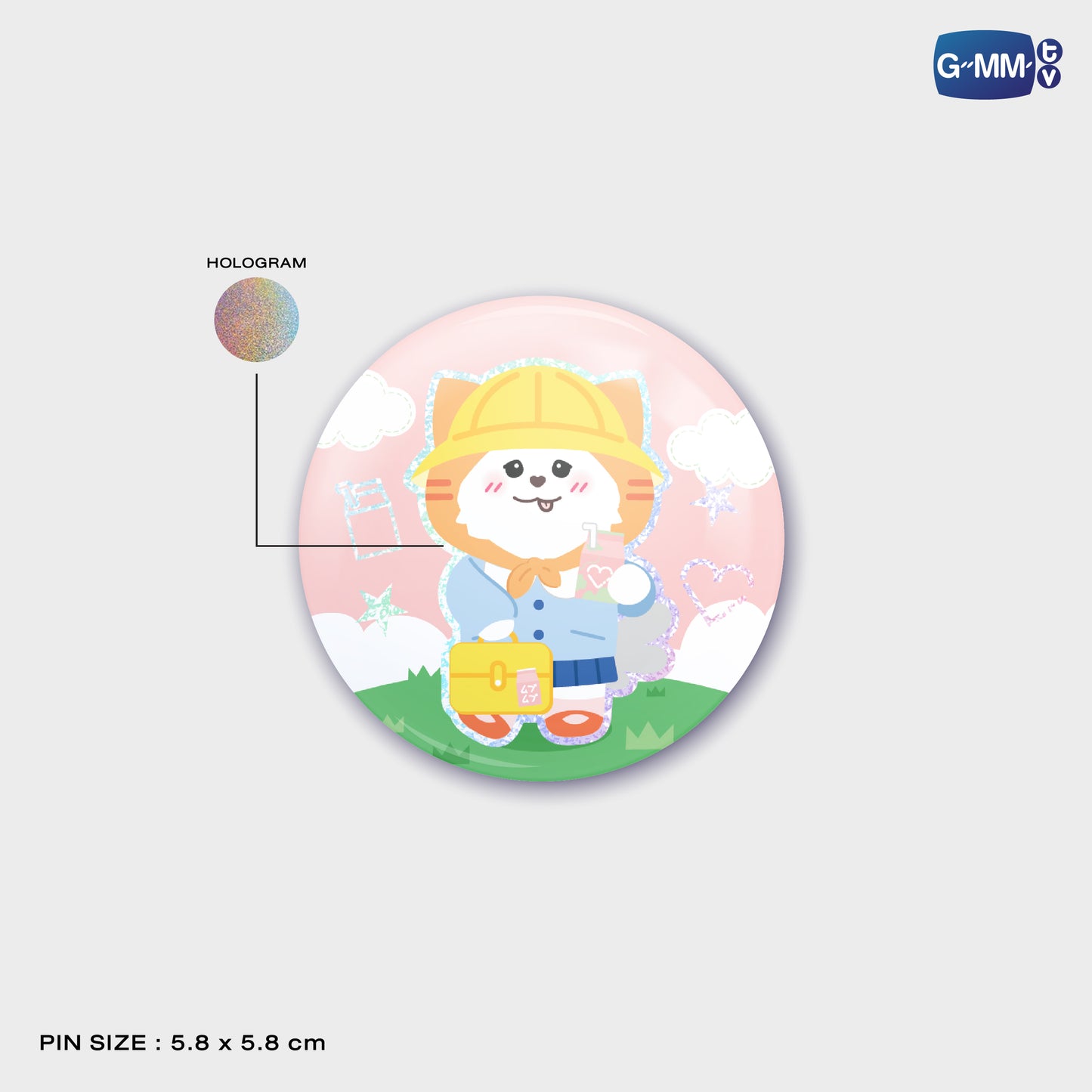 POPOS25-024 MUVMUV HOLOGRAM PIN