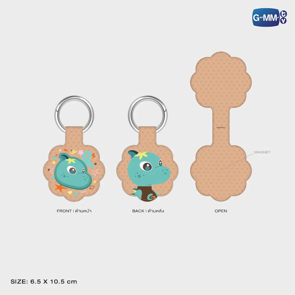 REXXA GMMTV FANDOM CHARACTER MAGNETIC UTILITY CLIP KEYCHAIN