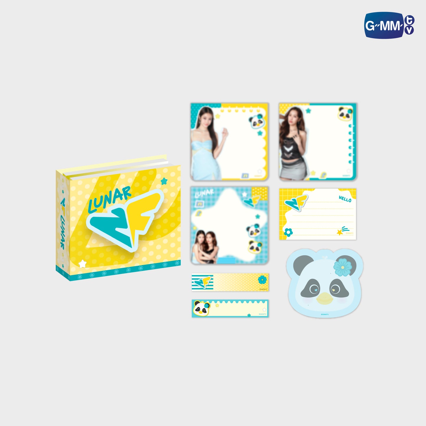 POPOS25-052 LUNAR NOTEPAD SET