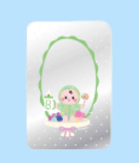 BABII FANDOM CHARACTER MAGNETIC MIRROR WALLET