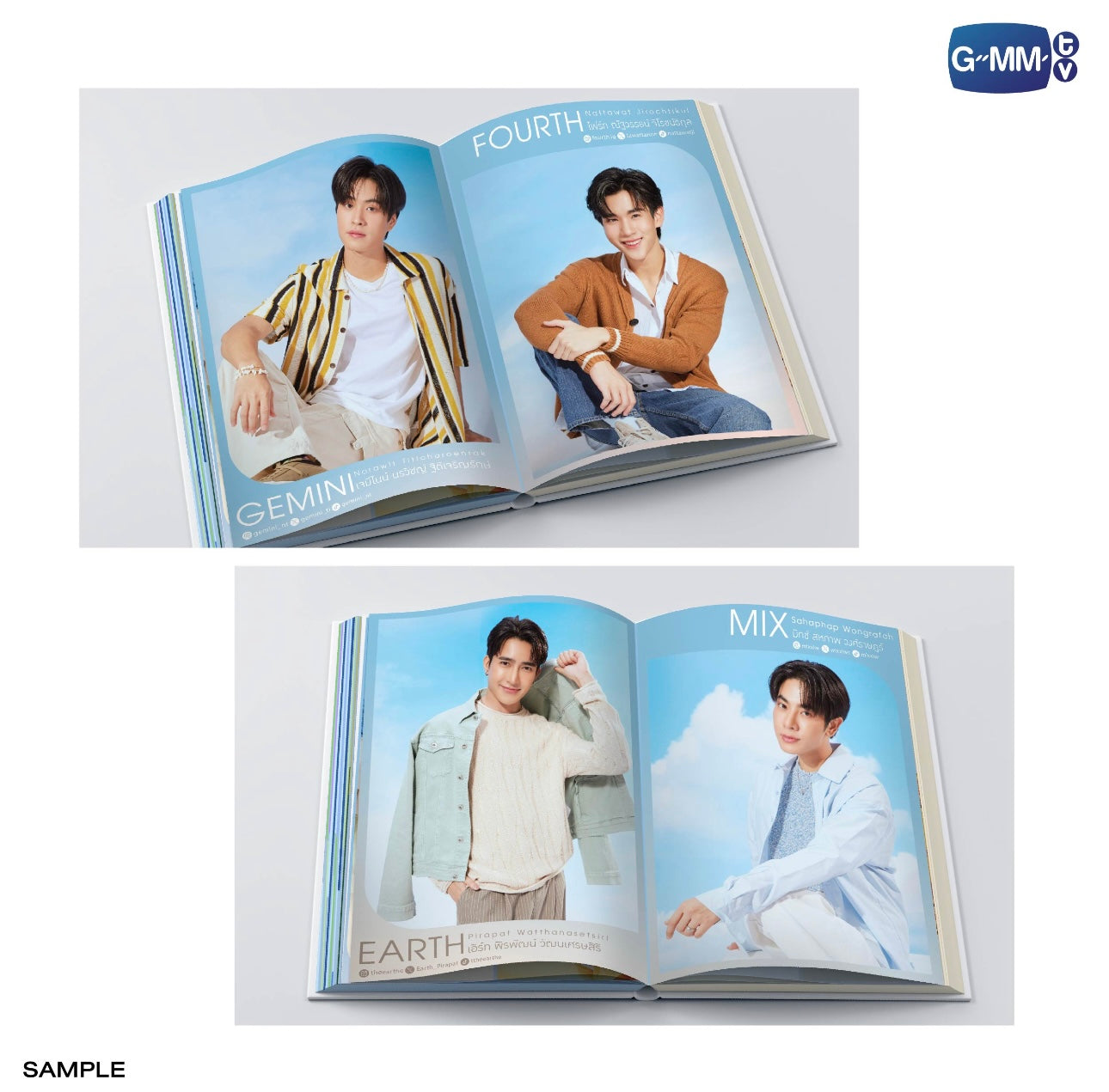 GMMTV SUNLIGHT NOTEBOOK 2024[사후 통판]