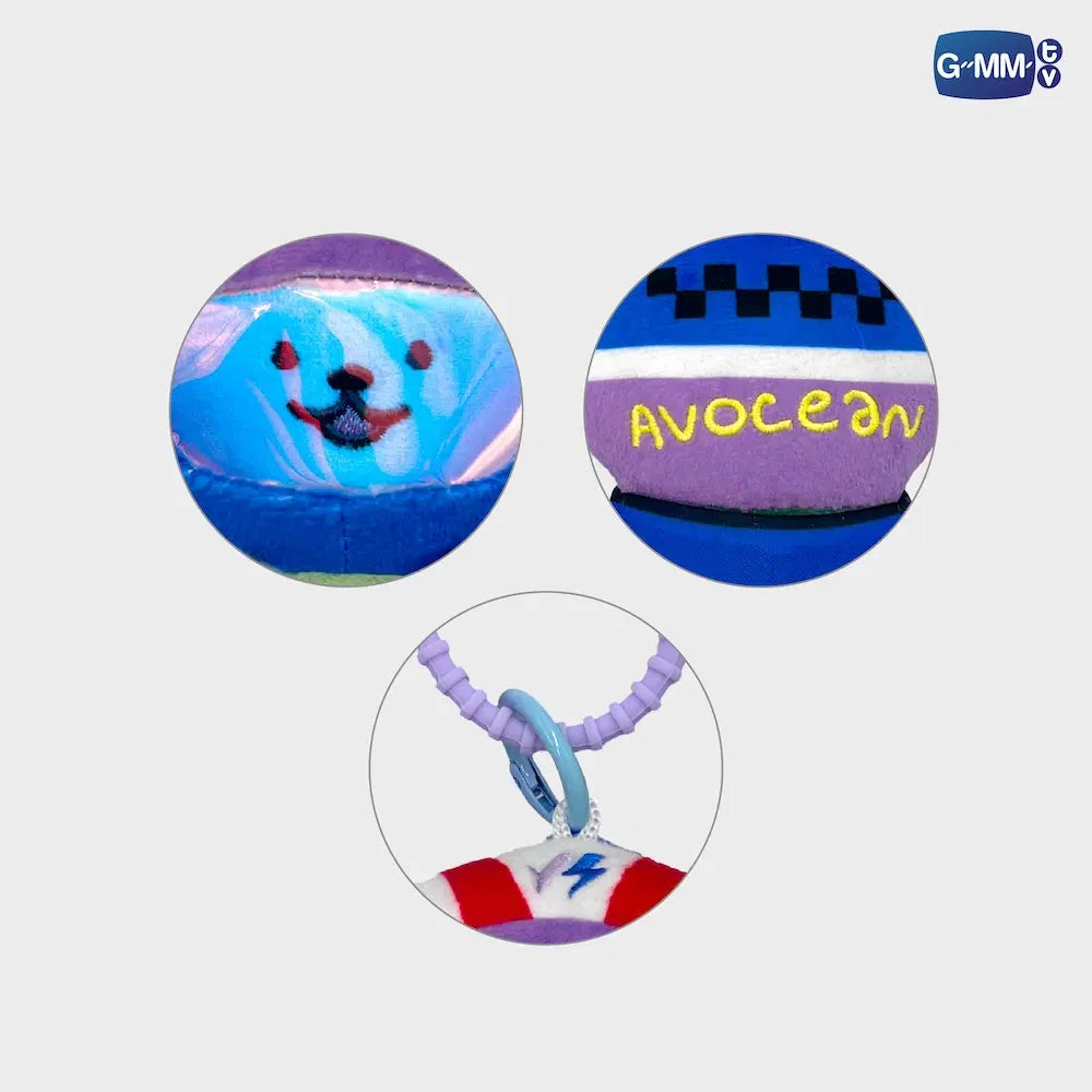 【PRE-ORDER】AVOCEAN RACER DOLL KEYCHAIN