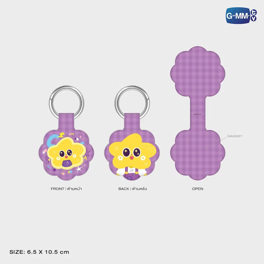 CERI GMMTV FANDOM CHARACTER MAGNETIC UTILITY CLIP KEYCHAIN