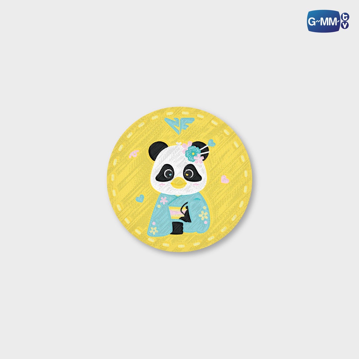 POPOS25-389 WOVEN PIN LUNAR