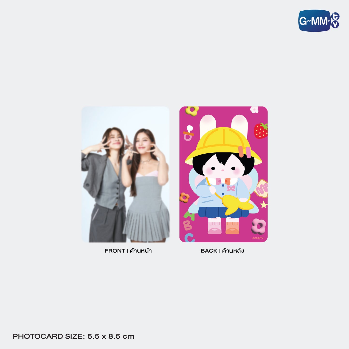 POPOS25-080 ANY CARD HOLDER STAND WITH PHOTOCARD