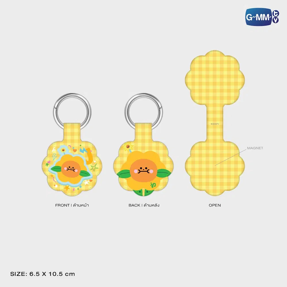 JAIDEE GMMTV FANDOM CHARACTER MAGNETIC UTILITY CLIP KEYCHAIN