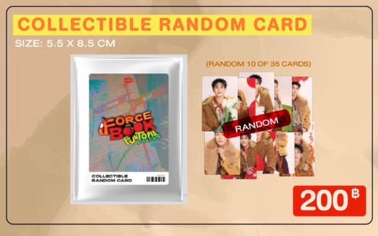 FORCE BOOK FUNTOPIA FANCON COLLECTIBLE RANDOM CARD