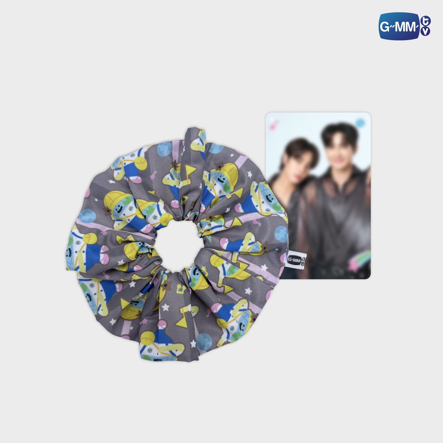 POPOS25-116 MR. SATURNWORLD CHARACTER HAIR SCRUNCHIE