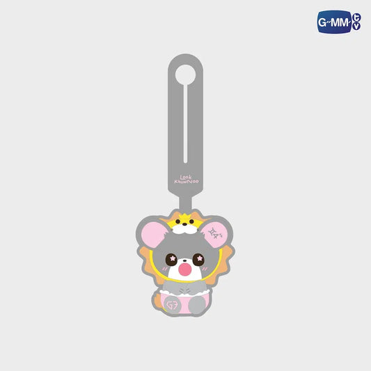 LOOK KHUNNOO GMMTV FANDOM CHARACTER RUBBER BAG TAG