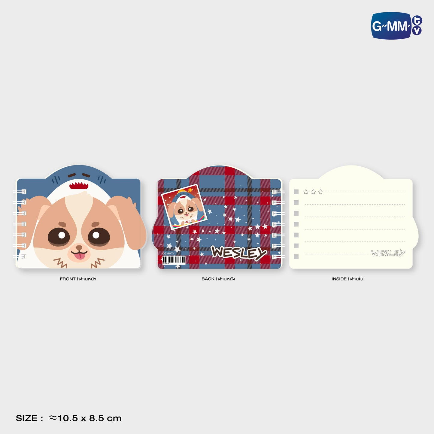 POPOS25-813 POCKET NOTE WESLEY