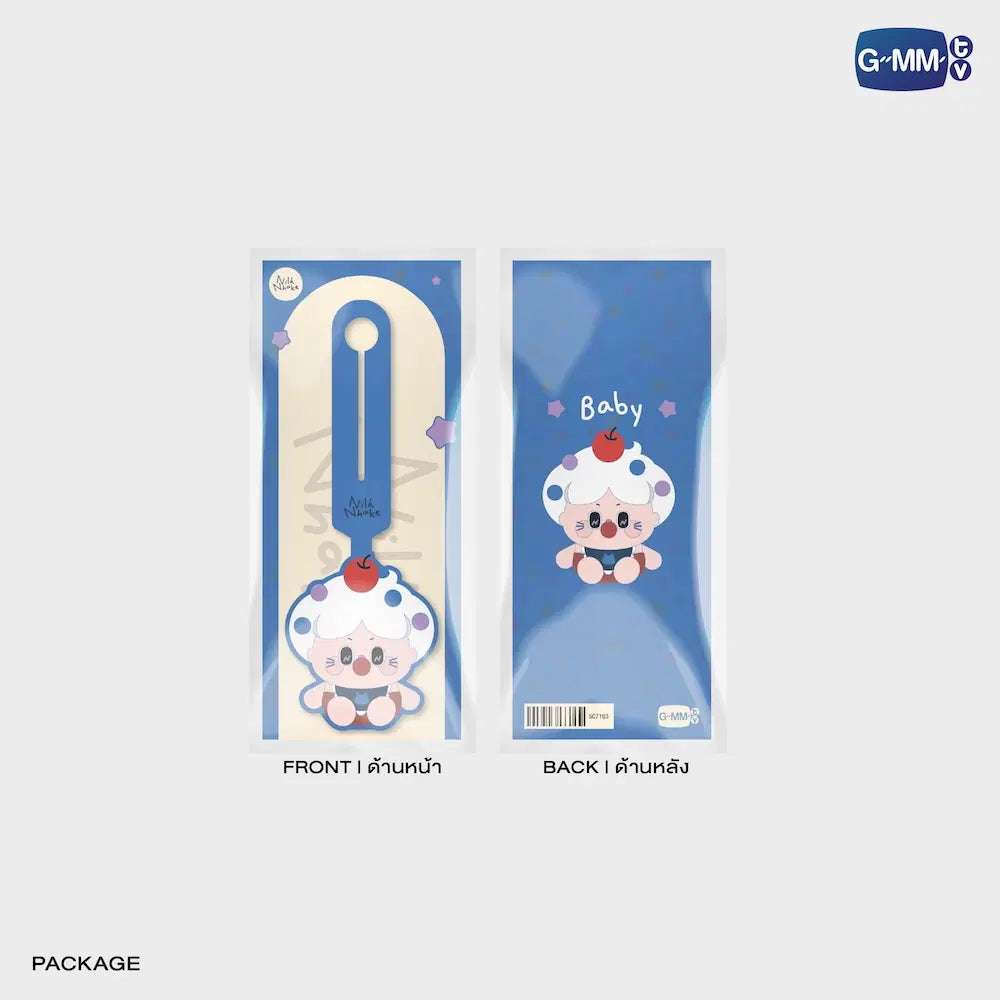 NILKNHAKE GMMTV FANDOM CHARACTER RUBBER BAG TAG