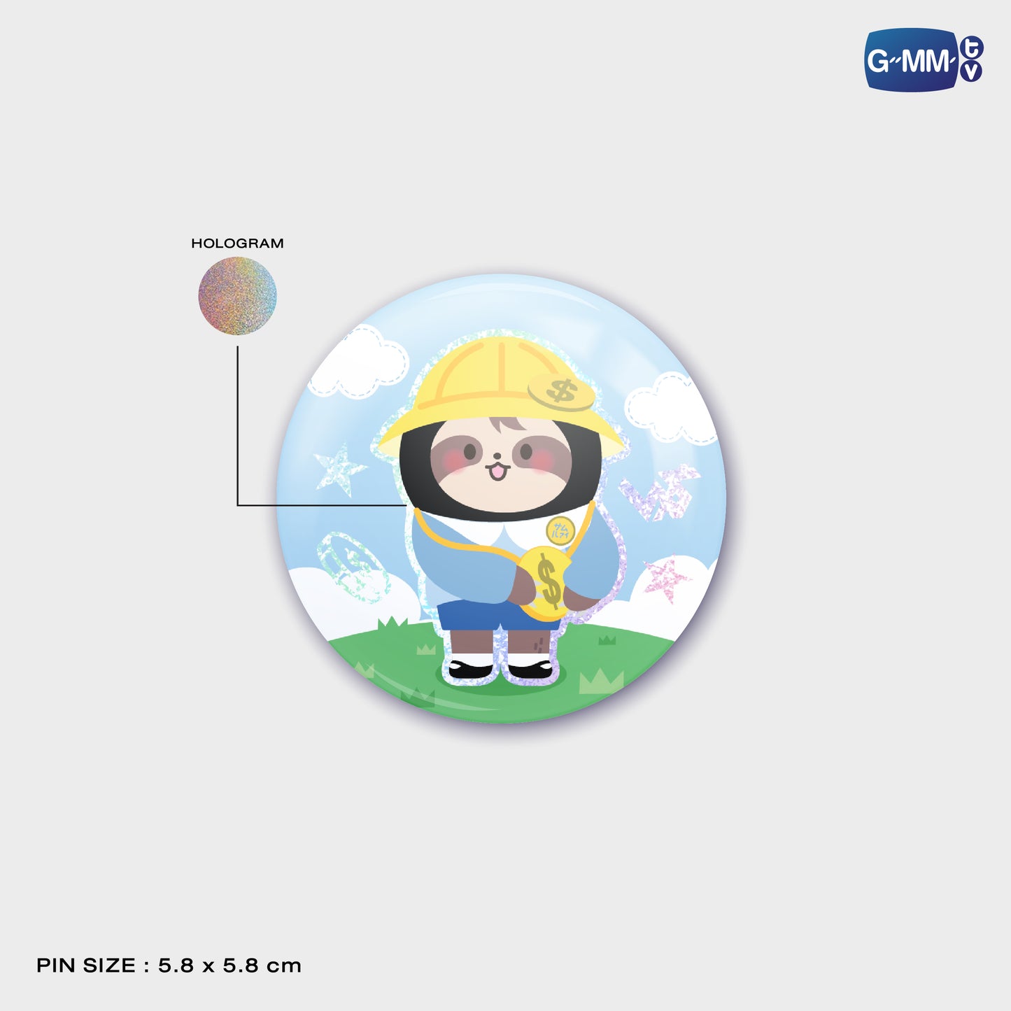 POPOS25-016 SAMRUAY HOLOGRAM PIN