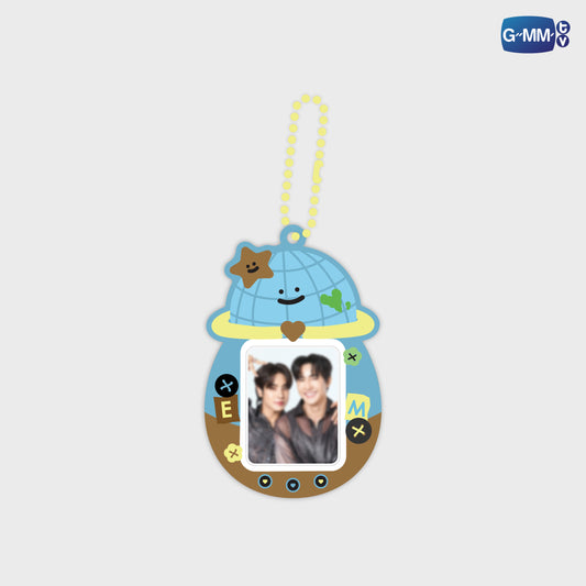 POPOS25-230 MR. SATURNWORLD MINI CARD HOLDER WITH EARTHMIX PHOTOCARD