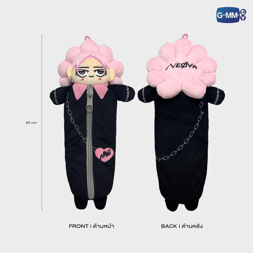NEONA GMMTV FANDOM CHARACTER PLUSH PENCIL CASE