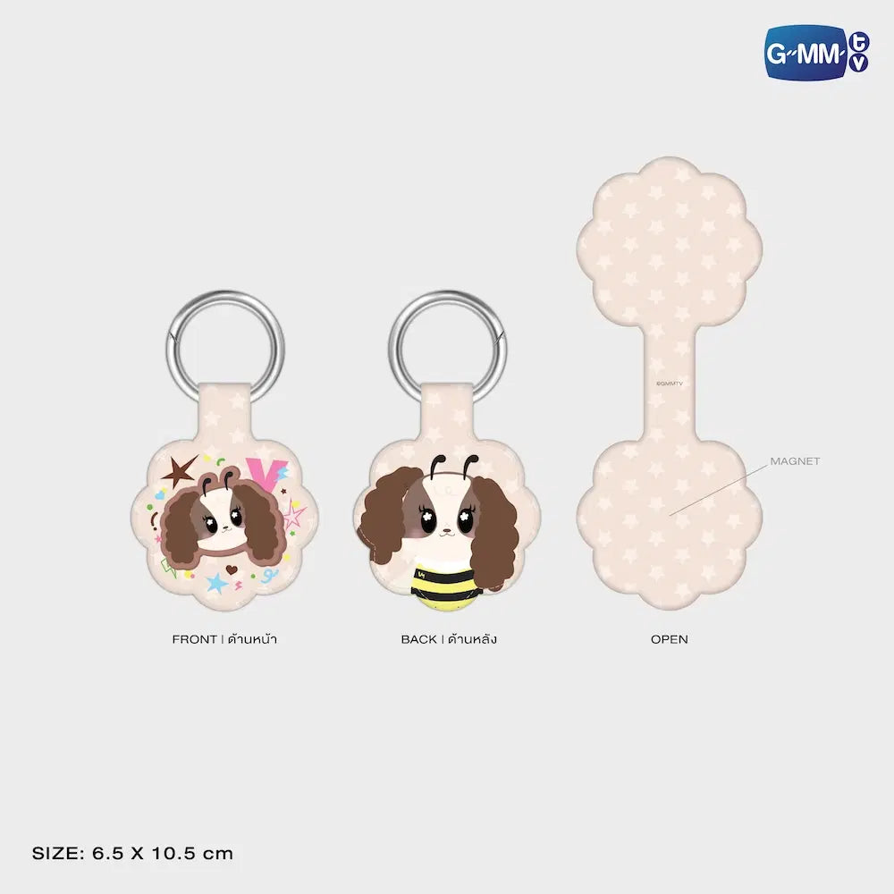 VIMMY GMMTV FANDOM CHARACTER MAGNETIC UTILITY CLIP KEYCHAIN