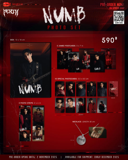 【PRE ORDER】 NUMB PHOTO SET | PERTH TANAPON