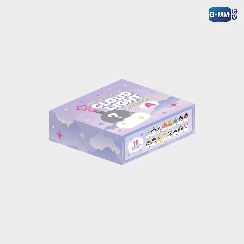 FANDOM CHARACTER CLOUD LIGHT RANDOM KEYCHAIN WHOLE SET(SET A=16 BOXES/SET)