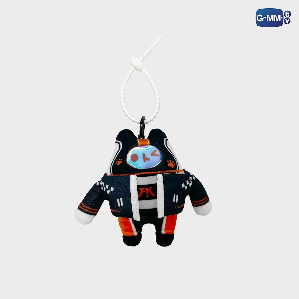 RACER DOLL KEYCHAIN