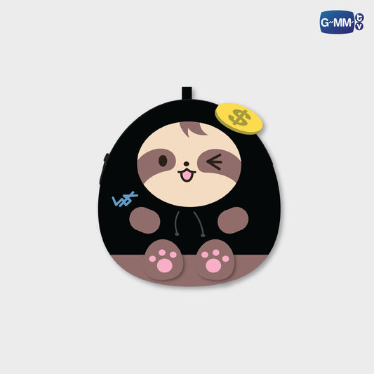 POPFK26-313 SAMRUAY EGGY FLUFFY COIN POUCH