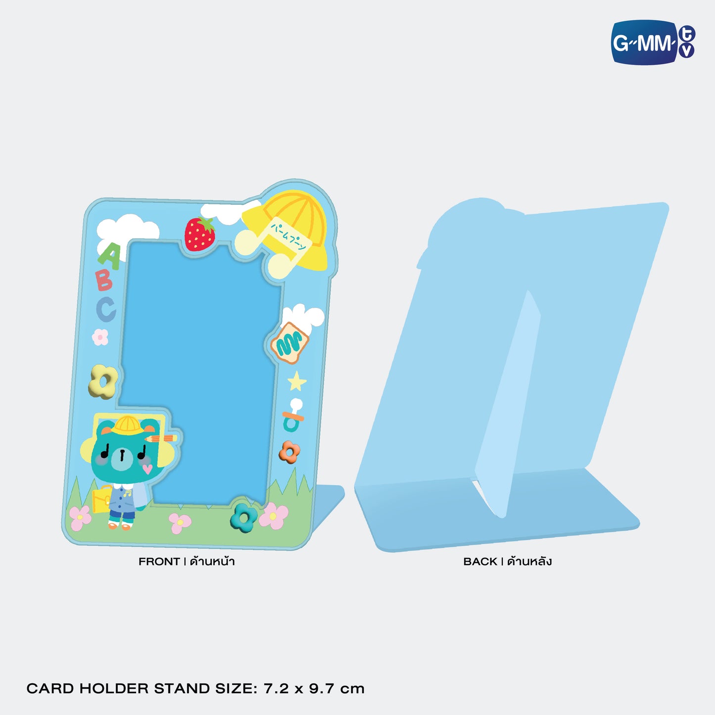 POPOS25-064 PERMPOON CARD HOLDER STAND WITH PHOTOCARD