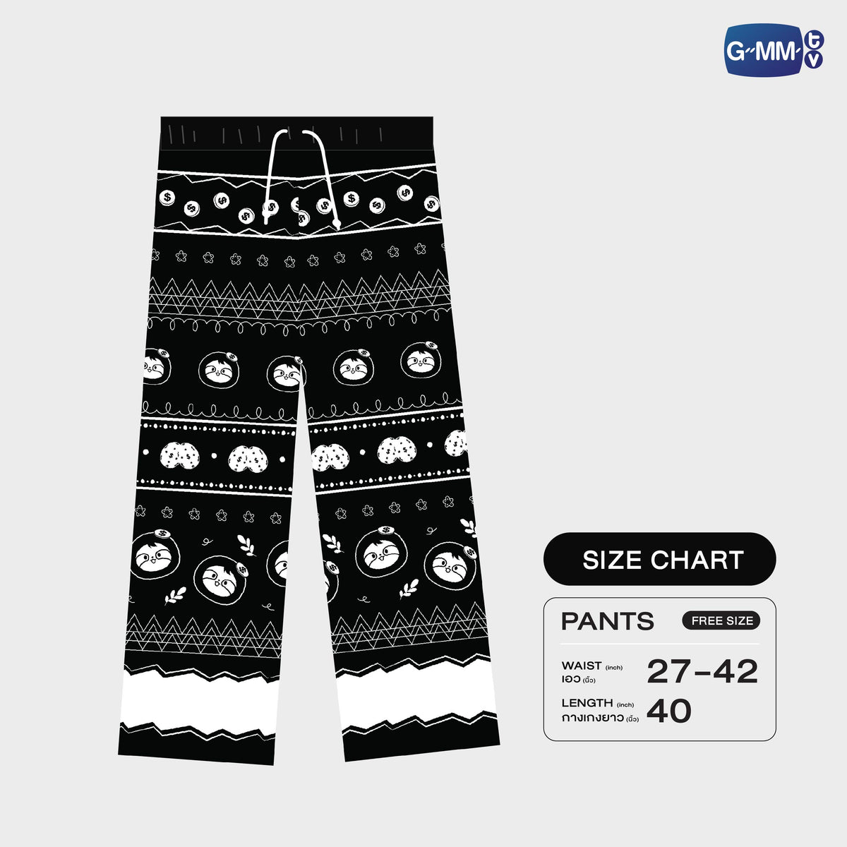 GUNMA26-225 SAMRUAY EASTER PANTS