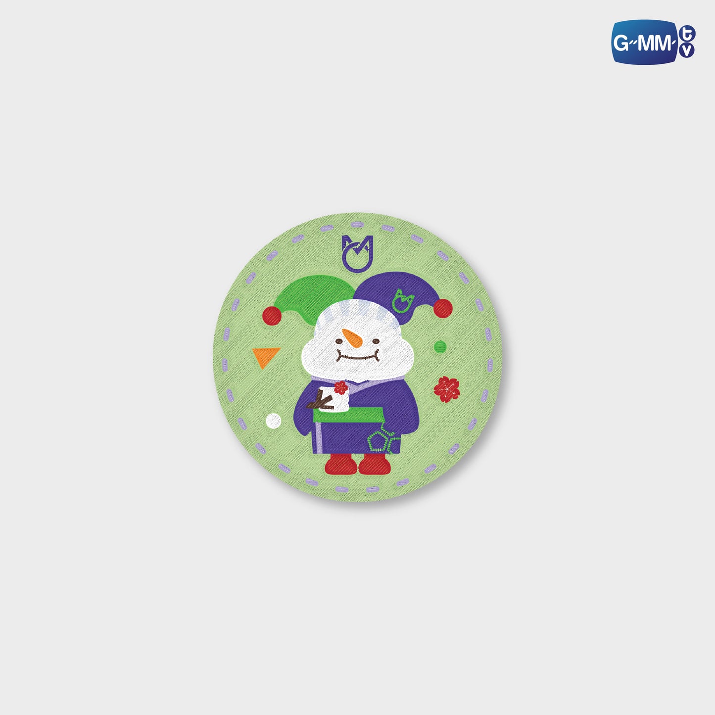 POPOS25-386 WOVEN PIN MOMO