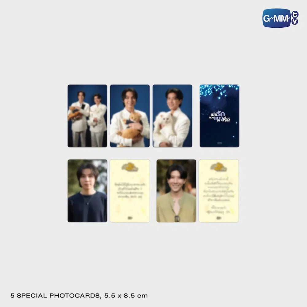 【PRE-ORDER】เปย์รักด้วยแมวเลี้ยง CAT FOR CASH MEMORIAL BOXSET