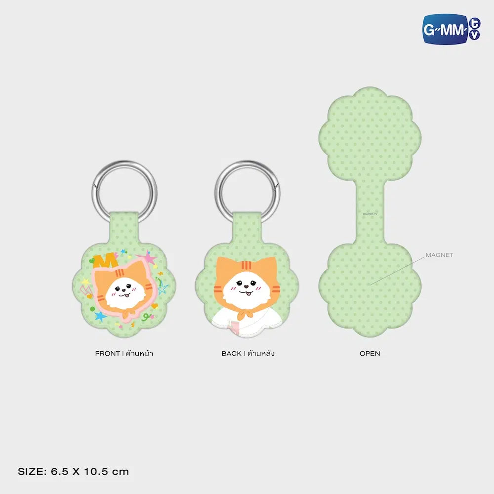 MUVMUV GMMTV FANDOM CHARACTER MAGNETIC UTILITY CLIP KEYCHAIN