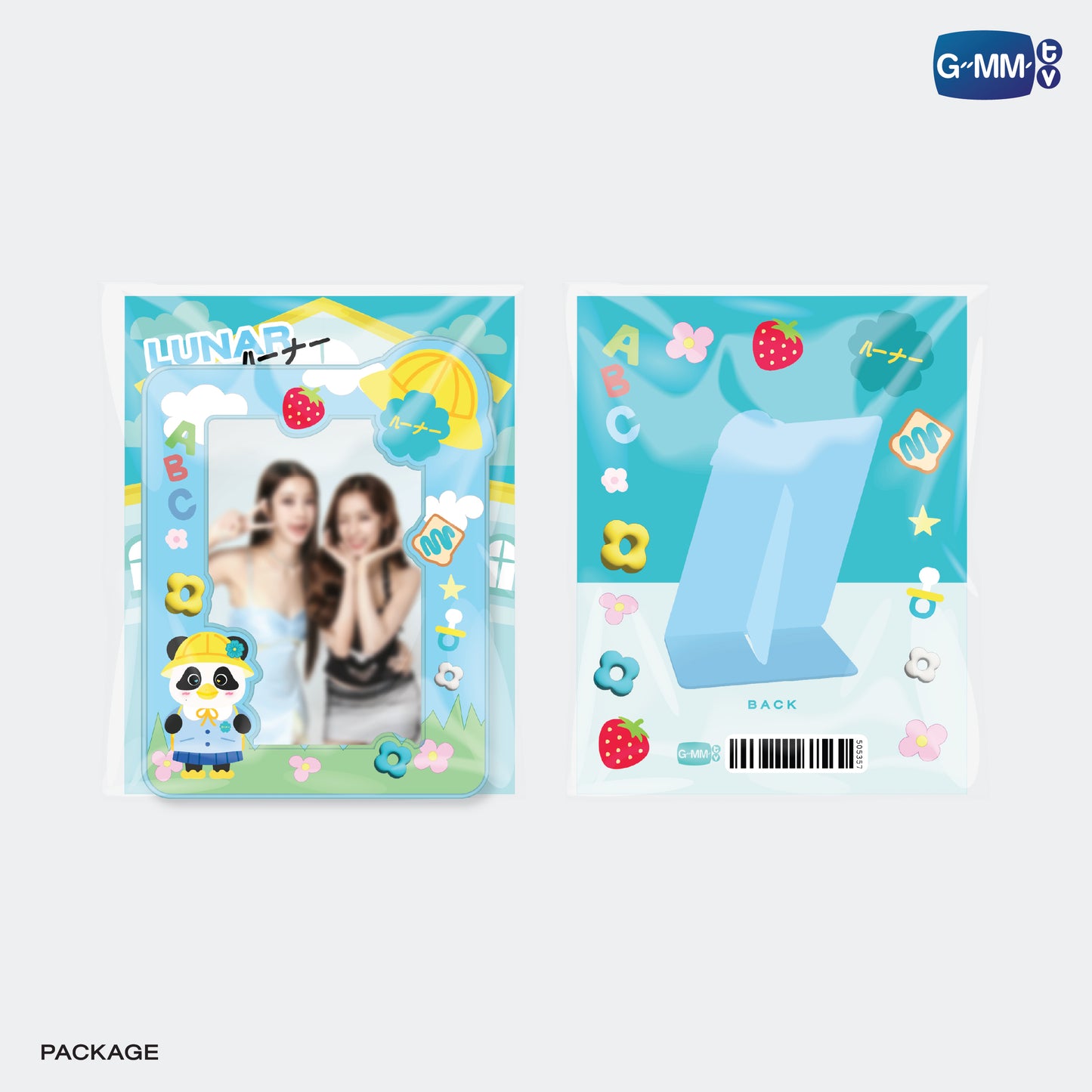 POPOS25-079 LUNAR CARD HOLDER STAND WITH PHOTOCARD