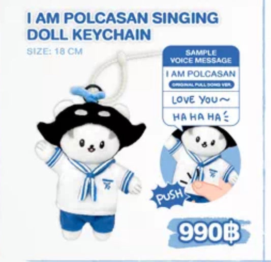 I AM POLCASAN SINGING
DOLL KEYCHAIN