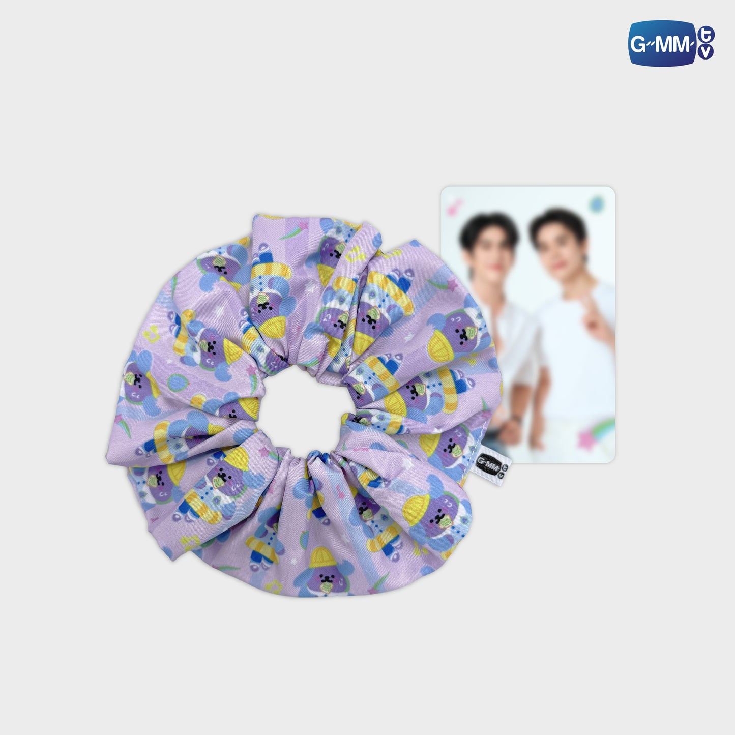 POPOS25-121 AVOCEAN CHARACTER HAIR SCRUNCHIE