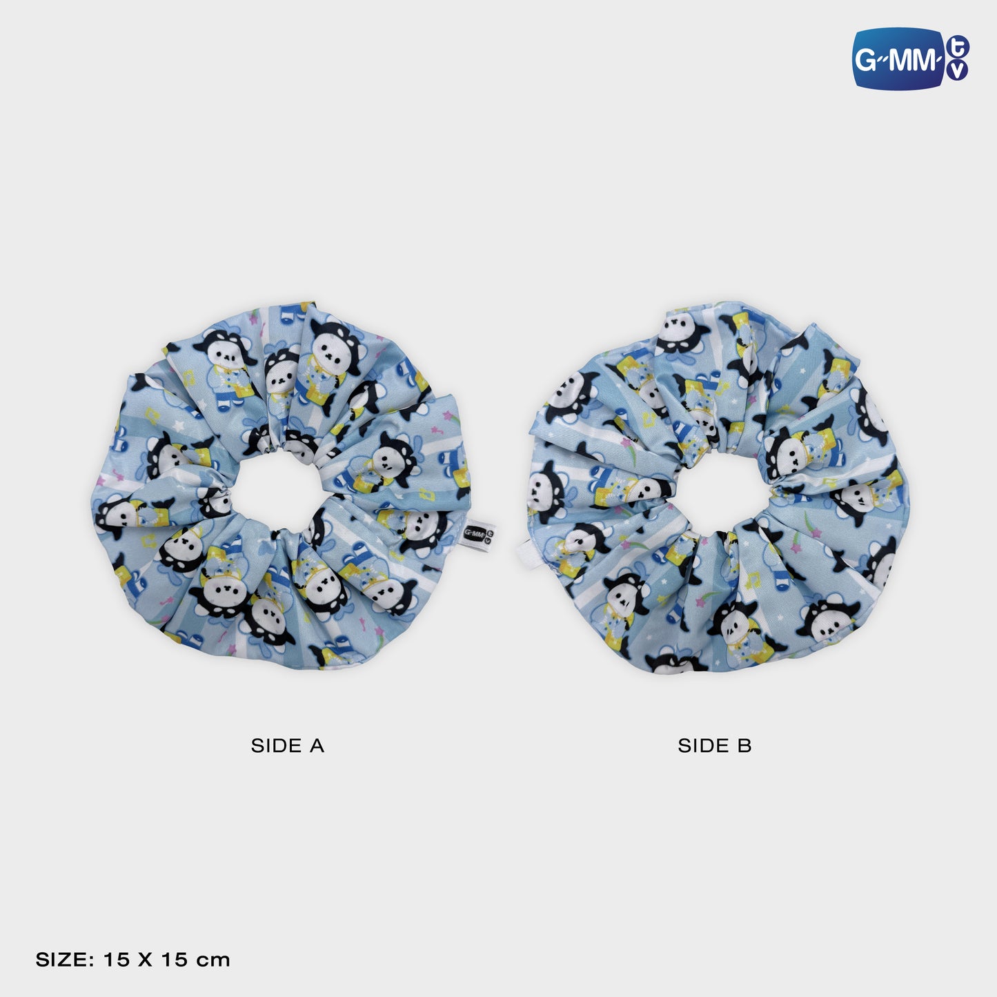 POPOS25-115 POLCASAN CHARACTER HAIR SCRUNCHIE