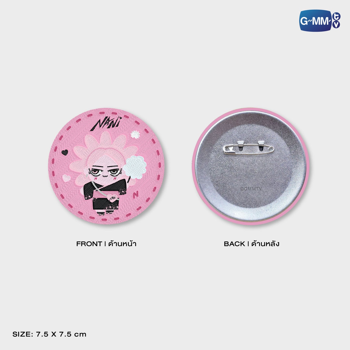 POPOS25-394 WOVEN PIN NEONA